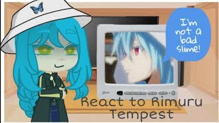 ✨ My favorite characters react to each other (Male version) : Rimuru Tempest : (1/4) ✨