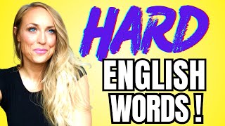 Surprisingly Difficult Words! (American English Pronunciation Secrets)