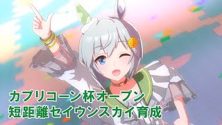 【カプリコーン杯オープン】短距離セイウンスカイfeat確定ガチャ【ウマ娘】