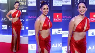 Kiara Advani Looks H0t In Red Gown At Pinkvilla Style Icons Awards 2023