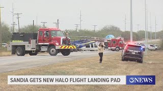 Sandia gets new HALO Flight landing pad