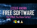 5 Free Software You'll Wish You Knew Earlier!