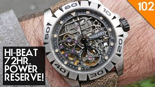 How is this even possible? $150 Titanium Hi-Beat with 72 hr. power reserve. Boderry Urban Review