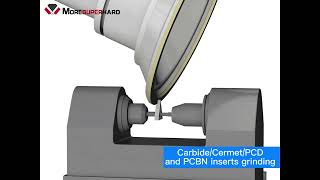 Peripheral Grinding Solution-Various peripheral diamond wheels for grinding indexable inserts