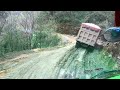 Best Technique Landfill Process New SHACMAN F3000 Dump Truck Unloading Soil Mix Rock