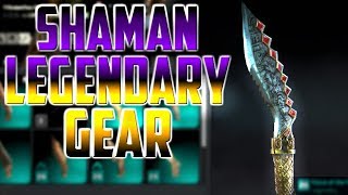 [For Honor] Shaman Legendary Gear Showcase! Gear, Ornaments, Feats