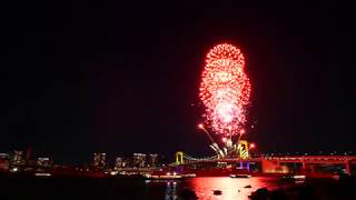 【12月30日】お台場レインボー花火2017【ODAIBA Rainbow Fireworks】