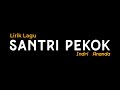 INDRI ANANDA - SANTRI PEKOK (LIRIK LAGU) Genduk denok santri lulusan pondok iseh perawan