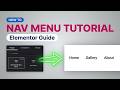 Build a Responsive Nav Menu in Elementor (ElementsKit)