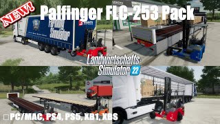 FS22#Palfinger FLC-253 Pack,für alle Plattformen#Modvorstellung#LS22-FS22