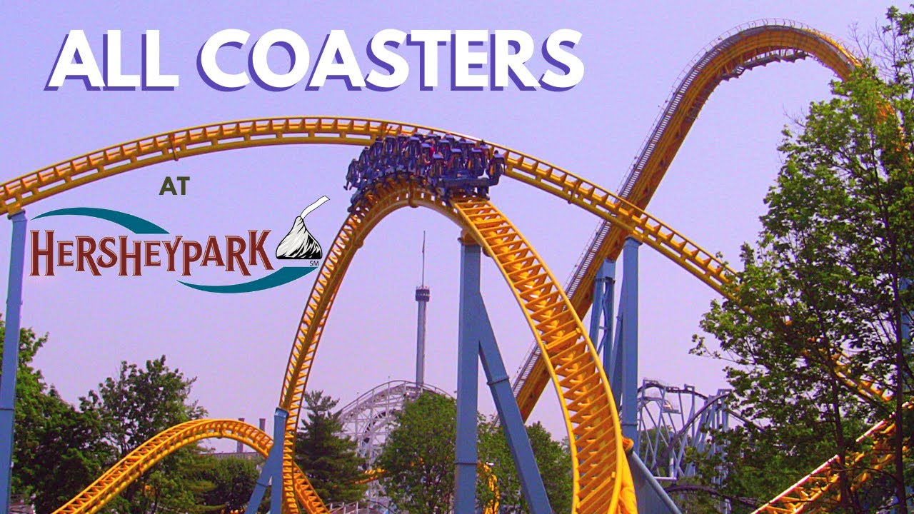 All Coasters At Hershey Park + On-Ride POVs - Front Seat Media - YouTube