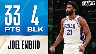 Joel Embiid Drops 33 Points, 4 Blocks In 76ers Game 5 W! | May 9, 2023