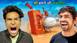 Brick vs Egg - क्या अंडा इस ईट को तोड़ पायेगा ? 🤔 | Final Result @MRINDIANHACKER