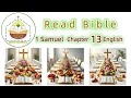 Read Bible - 1 Samuel Chapter 13 - English King Jame Version