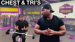 BEST Chest & Arm Workout For Mass At Planet Fitness