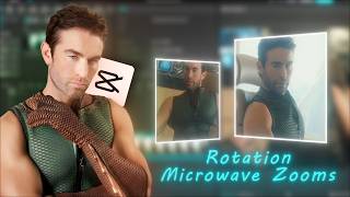 Rotation Microwave Zooms tutorial in CapCut PC | ZetAep