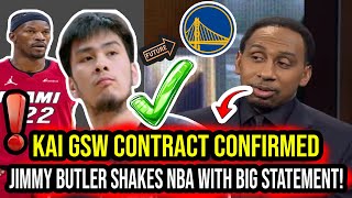 Kai Sotto’s GSW Contract Confirmed! Jimmy Butler Shakes NBA with Big Statement!