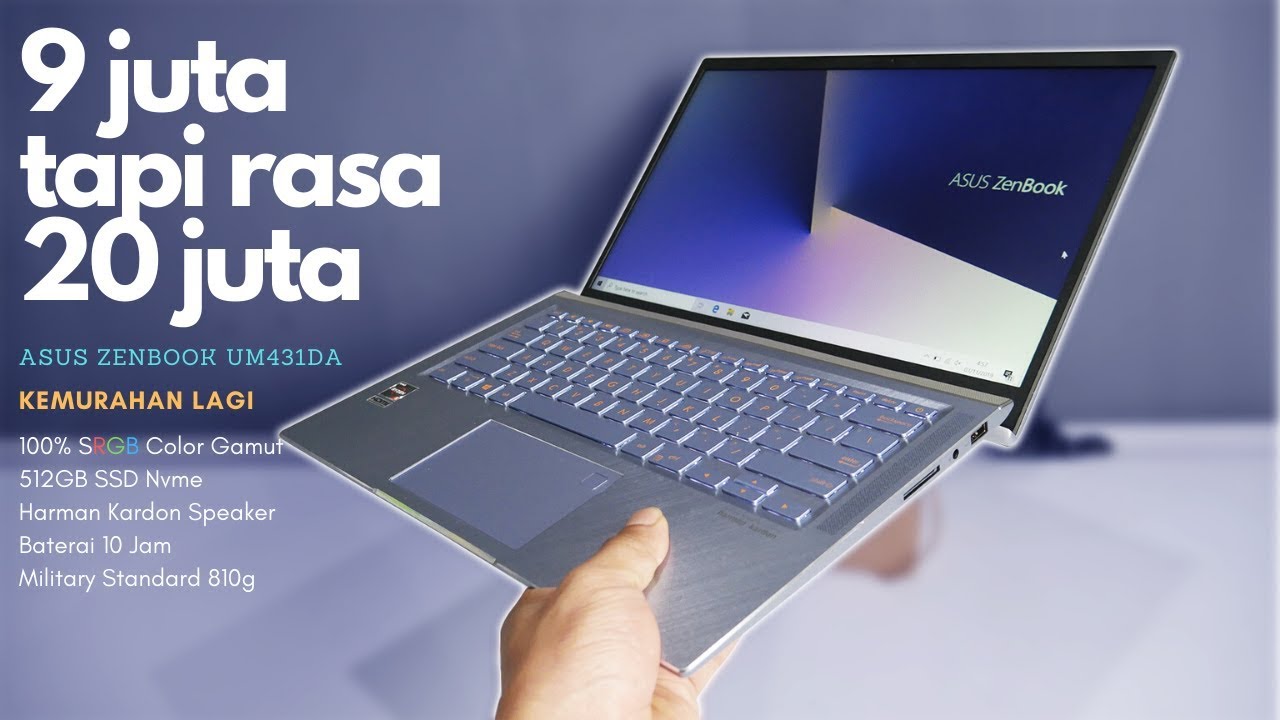 Laptop Asus Zenbook Harga - Duta Teknologi