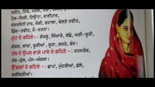 ਪੰਜਾਬਣਾਂ ਦੇ ਗਹਿਣੇ|| ਪੰਜਾਬੀ ਸੱਭਿਆਚਾਰ (ਔਰਤਾਂ ਦੇ ਗਹਿਣੇ)