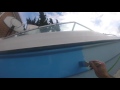 Boat Restoration Painting Roll and Tip Thunderbird Tri Hull Sunny Daze Episode 14