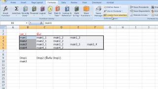 inwExcel #08 : สอนทำ Drop Down List 2 ชั้นง่ายๆ ภายใน 5 นาที