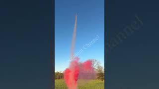 Smoke bomb Rocket #shorts #fireworks #rocket #smokegrenade