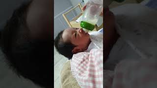 생후 18일 day after born 18 days drink