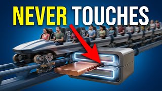 Why Roller Coasters NEVER Use Brakes (The Magnet Secret)