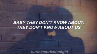 one direction - they don't know about us // lyrics