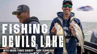 Fishing Devils Lake For WALLEYES | North Dakota