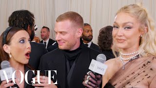 Gigi Hadid Thinks the Drive to the Met Gala is the Scariest Part | Met Gala 2023 | Vogue