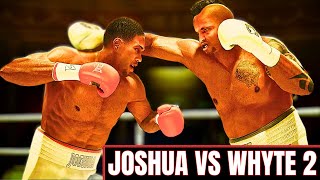 Anthony Joshua vs Dillian Whyte 2 Full Fight - Fight Night Champion Simulation