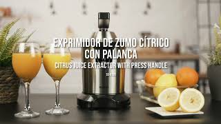 EXP-SS-5195 | EXPRIMIDOR DE ZUMO CITRICO CON PALANCA | CITRUS JUICE EXTRACTOR WITH PRESS HANDLE 600W