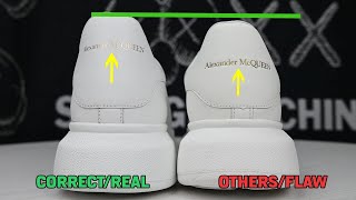 Alexander McQueen White Sneaker Real vs Fake