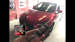 ติดตั้งกล่องพับกระจกมองข้างออโต้ MAZDA 2 SKYACTIV 2019