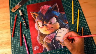 How to Draw Shadow Hedgehog - Sonic 3