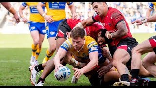 VIDEO: Leeds Rhinos overcome injury issues to beat Salford Red Devils – Total Rugby League