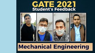 GATE 2021 | Student's Feedback | Mechanical Engineering | Forenoon Session | MADE EASY