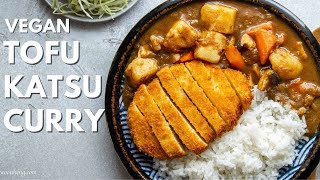 Vegan Tofu Katsu Curry - 曰式炸豆腐咖喱