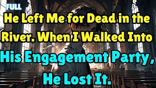 He left me for dead in the river  When I walked into his engagement party, he lost it    Made with C