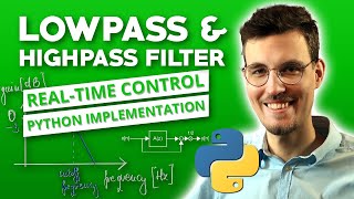 Simple Lowpass and Highpass Filters with Python Implementation [AudioFX #009]