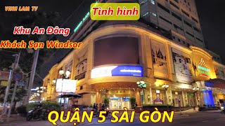 Phố Đêm Khu Khách Sạn Windsor và Xe nước ép Ngã 6 Cộng Hòa Quận 5 Sài Gòn