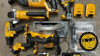 Dewalt 20v max cordless 7 tool combo with safety storage