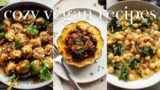 must try cozy vegan recipes