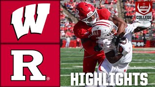 Wisconsin Badgers vs. Rutgers Scarlet Knights | Full Game Highlights | ESPN College Football