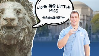 Lions and Little Mics: How Do You Give Back?