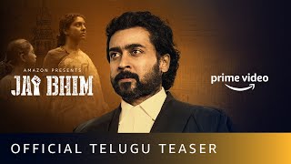 Jai Bhim Official Teaser (Telugu) | Suriya | New Telugu Movie 2021 | Amazon Prime video