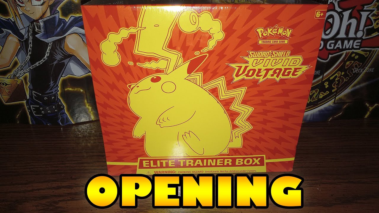 Opening A Pokemon Vivid Voltage Elite Trainer Box! - YouTube