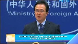 Beijing accuses Tokyo of undermining China's Sovereignty