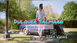 Dulquer Salmaan Mass 🔥 Entry From CIA | With Kalki BGM |  MZK